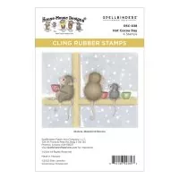 House-Mouse - Hot Cocoa Day - Rubber Stamps - Spellbinders