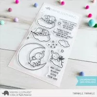 Twinkle Twinkle Clear Stamps Stempel Mama Elephant