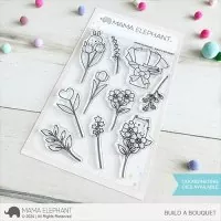 Build A Bouquet Clear Stamps Stempel Mama Elephant