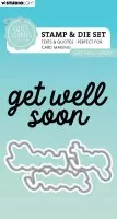 Sweet Stories - Get Well Soon - Stempel & Stanzen Set - Studio Light