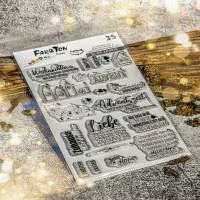 Stempelset Hausbox - Clear Stamps - FarbTon Papier