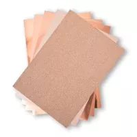 Rose Gold Sizzix Opulent Cardstock