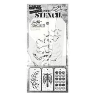 Mini Stencil Set 61 - Layering Stencil - Tim Holtz - Stampers Anonymous